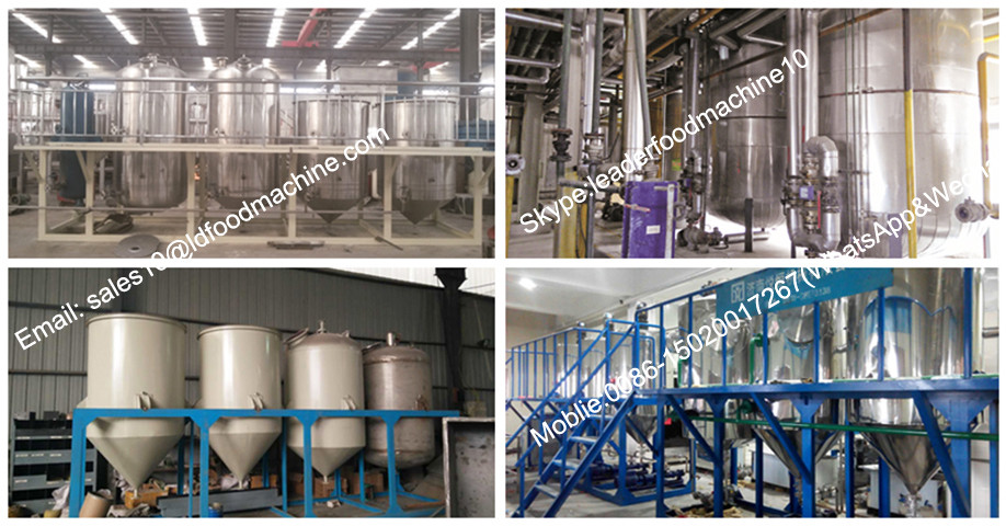 High grade vegetable seed oil refining equipment for sunflower seed oil processing