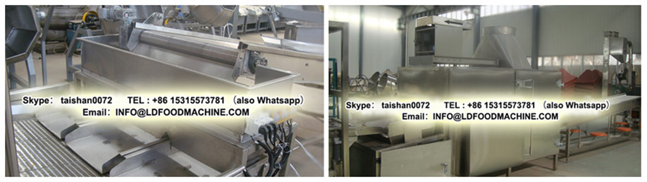 Professional Supplier Fully Automatic Industrial Gas Peanut Fryer