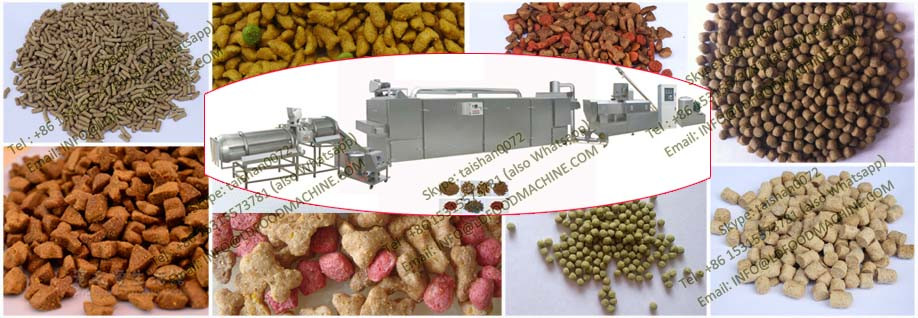 Floating fish feed extruder machinery