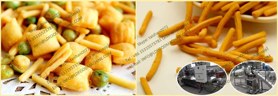 high quality fried snacks food production line
