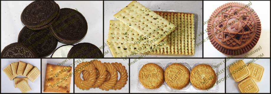 Printing And Filling Biscuit Manufacturing Processing machinery For make Animal Puff Snack Biscuit
