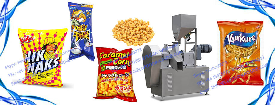 High quality and reliable corn curls  extruder 