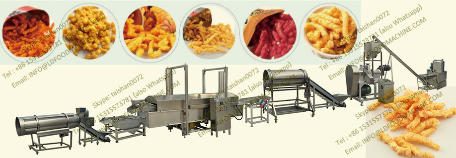 2017 new LLDe cheese curls extrusion machinery