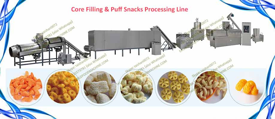 Core filling snacks food processing equipment