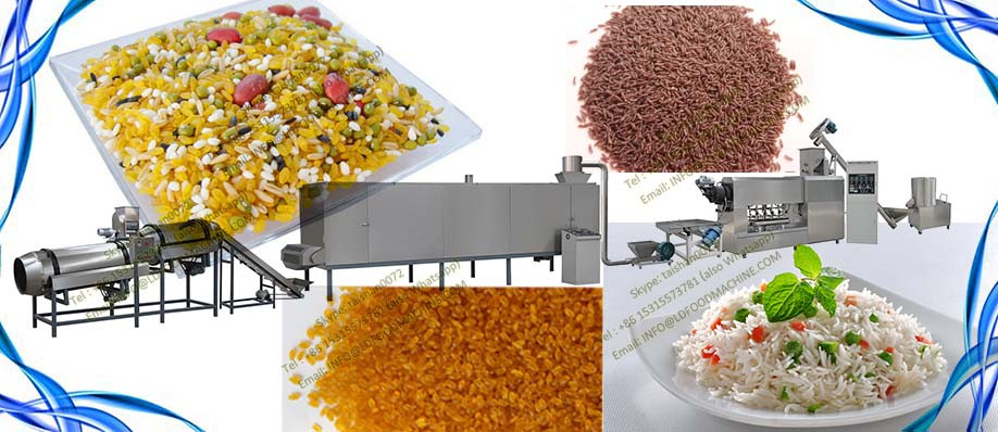 2017 Hot Sale Automatic Instant Rice /LD/Nutritional Rice Production machinery