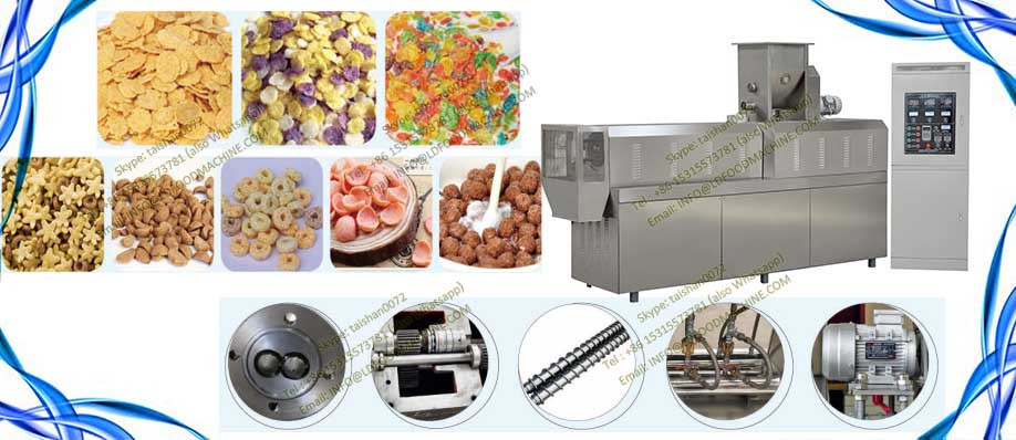 CE Automatic Breakfast Cereals Corn Flake make machinery
