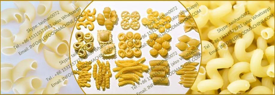CE ISO Fully Automatic Italian Pasta machinery Commercial Pasta make machinerys