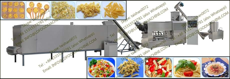 Price pasta macaroni make maker machinery extruder production line manufacturing plant