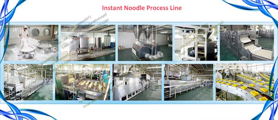 ISO Certificated Industrial Instant Noodle machinery