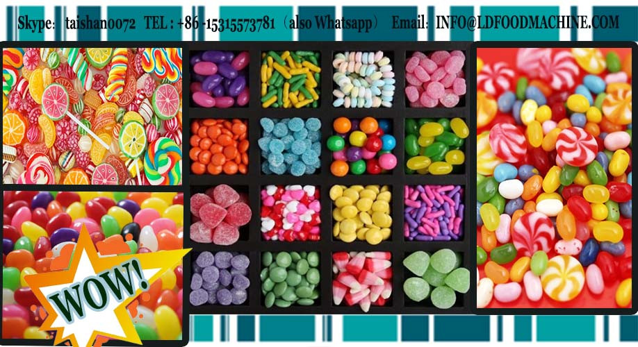 Factory Directly jelly gummy candy equipments Customized