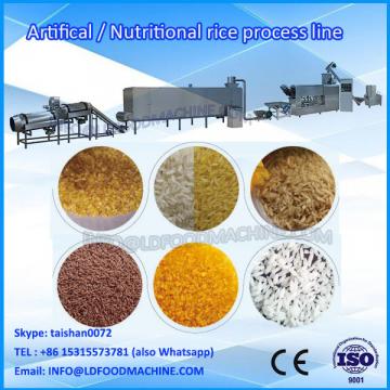 Extrusora de arroz artificial artificial para processamento autom