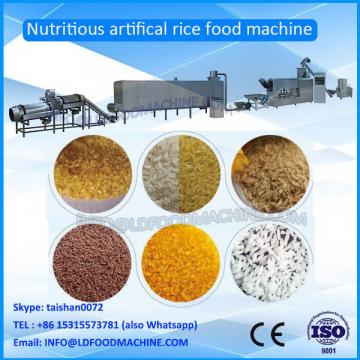 Enriquecido LD arroz extrudido nutricional maquin