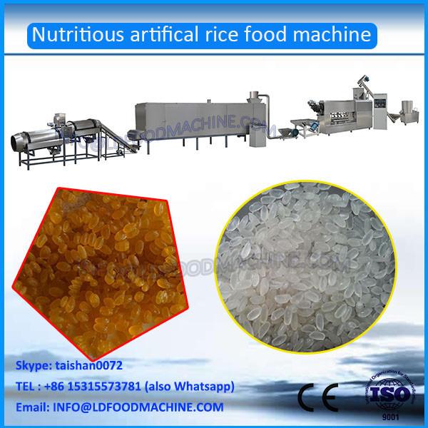 High Enerable nutrition rice machinery / artificial rice production line #1 image