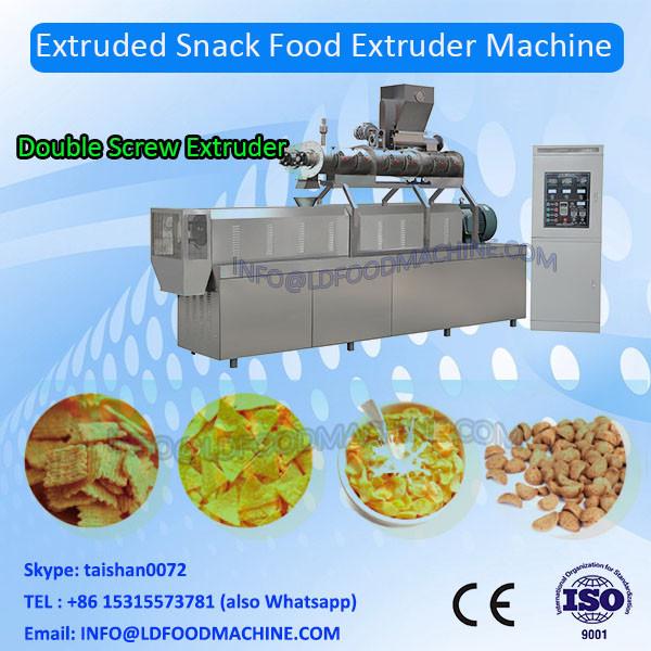 hot selling automatic cheese curl puffed  extruder machinery #1 image