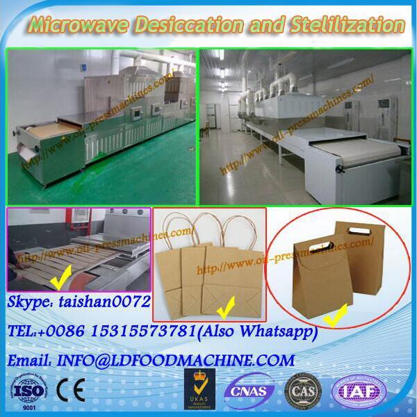 High Microwave Efficient Industrial Conveyor belt LLDe Microwave Tunnel Dryer #1 image