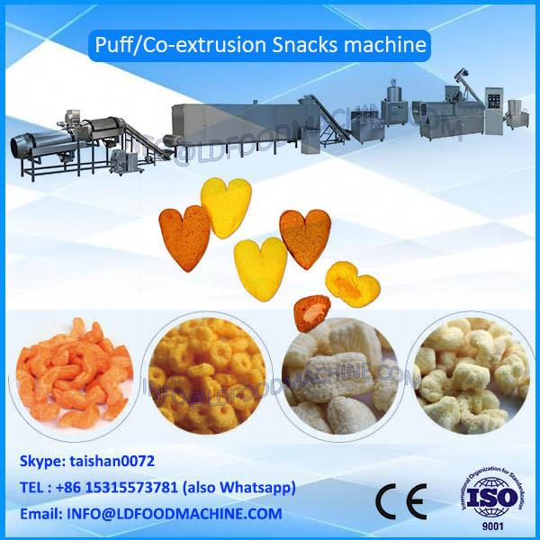 2015 Hot Sale Extruded Corn Snacks faz Equipamentos / Corn Puffs Snacks Processing Line #1 image